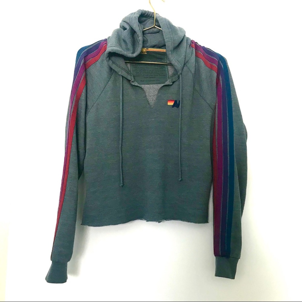 🔥 Aviator Nation Cropped Hoodie
